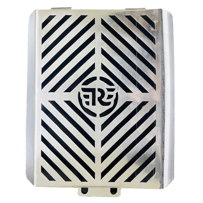 Vagary Radiator Grill Guard for RE Interceptor 650 (Silver)