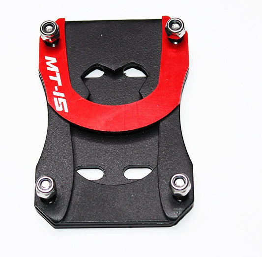 Vagary Side Stand Extender Base Stand Holder Compatible for Yamaha MT-15 (Red)