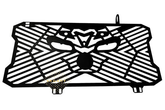 Vagary YAMAHA MT 15 Radiator Grill Guard Bike/Bike Radiator Guard (BLACK)