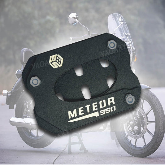 Vagary Aluminium Alloy Kickstand Side Stand Extender for RE Meteor 350 (Black)
