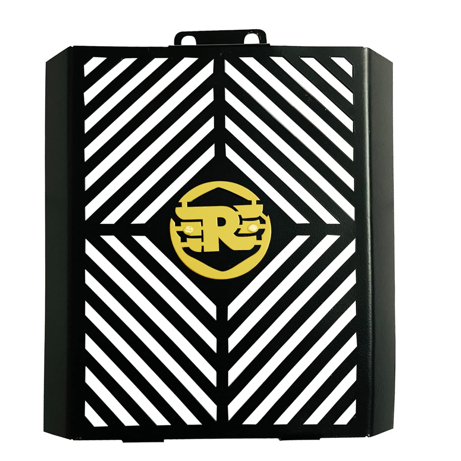 Vagary Radiator Guard for Royal Enfield Interceptor/Royal Enfield GT 650 (Yellow) (Heavy)
