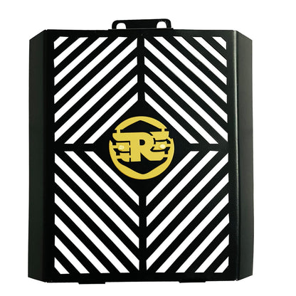 Vagary Radiator Guard for Royal Enfield Interceptor/Royal Enfield GT 650 (Yellow) (Heavy)