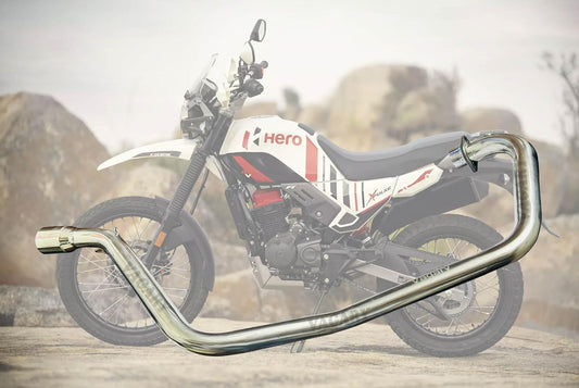 Vagary Stainless Steel High Performance Exhaust Middle Bend Pipe for Hero Xpulse 200 4V