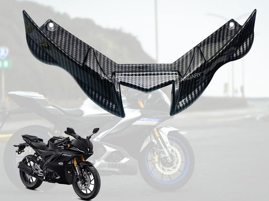 Vagary Carbon Winglet for Yamaha R15 V4/ R15 M Bike Fairing Kit (Black)
