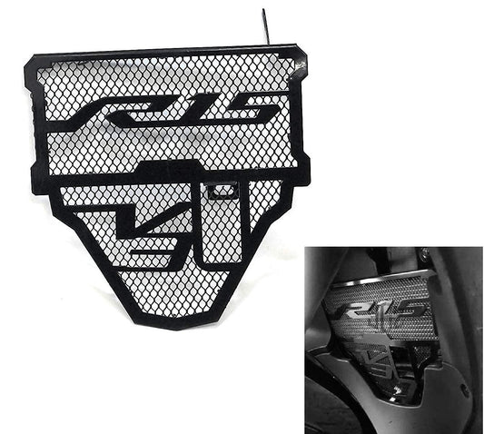 Vagary Radiator Grill/Radiator Guard for Yamaha R15 Bike Radiator Guard- (Black)