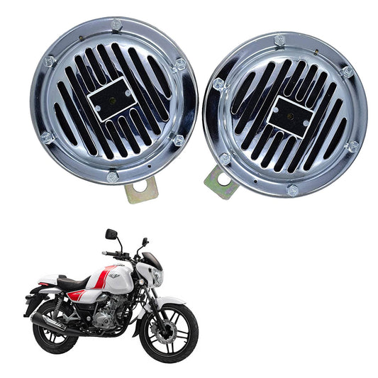 Vagary Bikes Horn Loud Air Horns Motorbike Classic Horns (Set of 2) for Bajaj V 150