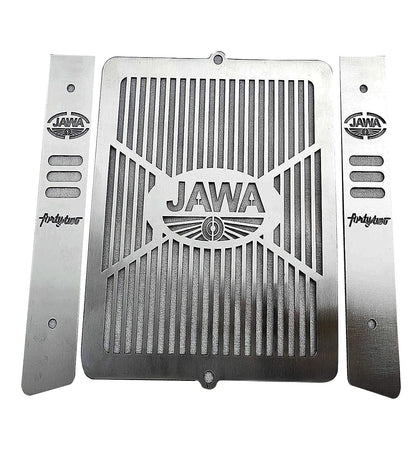 Vagary Stainless Steel Motorcycle Radiator Guard Protector Grill Only Fit in JAWA Motorcycle (JAWA 42)