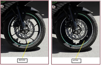 Vagary Disc Wheel Cover for R15 V4 (17inch Bikes Wheel)